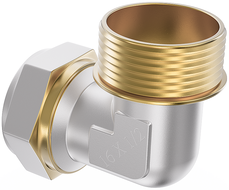 Mexen PEX-S priveržiamas alkūninis PEX 25 x 3/4 GZ - W97227-2534M-00