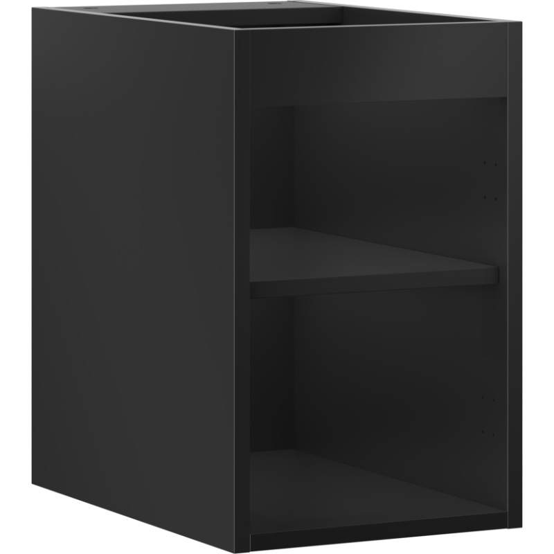 Mexen Box-A spintelės po praustuvu korpusas 30 cm, juodas matinis - 91AX1-0300-470-1-71