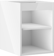 Mexen Box-A vonios spintelės korpusas po kriaukle 35 cm, balta blizgi - 91AX1-0350-470-1-00