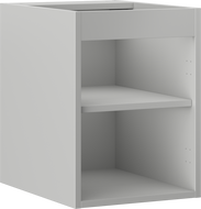 Mexen Box-A spintelės po praustuvu korpusas 35 cm, pilkas matinis - 91AX1-0350-470-1-62