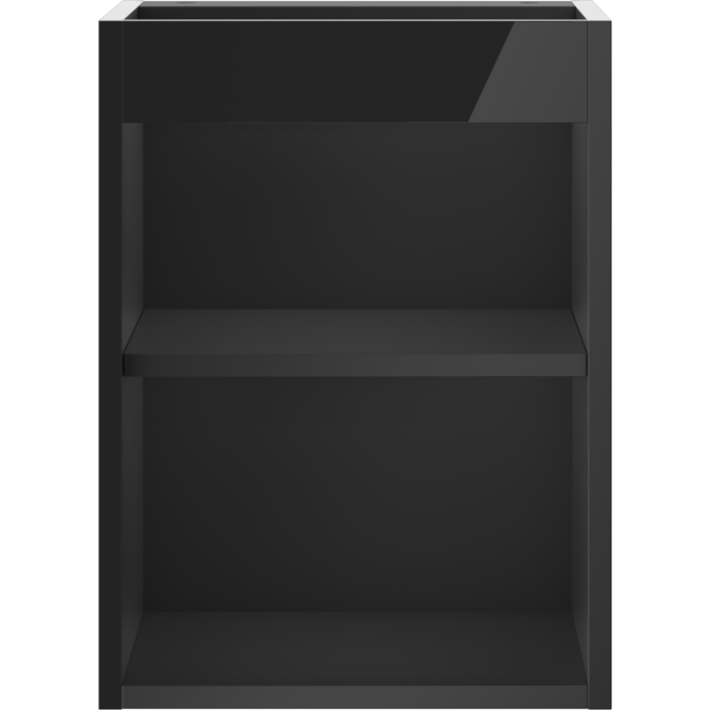 Mexen Box-A spintelės korpus po praustuvu 35 cm, juodas blizgus - 91AX1-0350-470-1-70