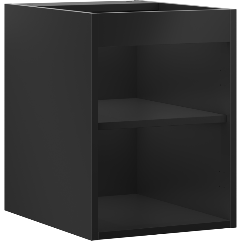 Mexen Box-A spintelės korpusas po praustuvu 35 cm, juodas matinė - 91AX1-0350-470-1-71