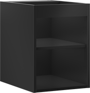 Mexen Box-A spintelės korpusas po praustuvu 35 cm, juodas matinė - 91AX1-0350-470-1-71