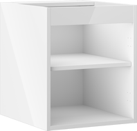Mexen Box-A spintelės po praustuvu korpusas 40 cm, blizgi balta - 91AX1-0400-470-1-00