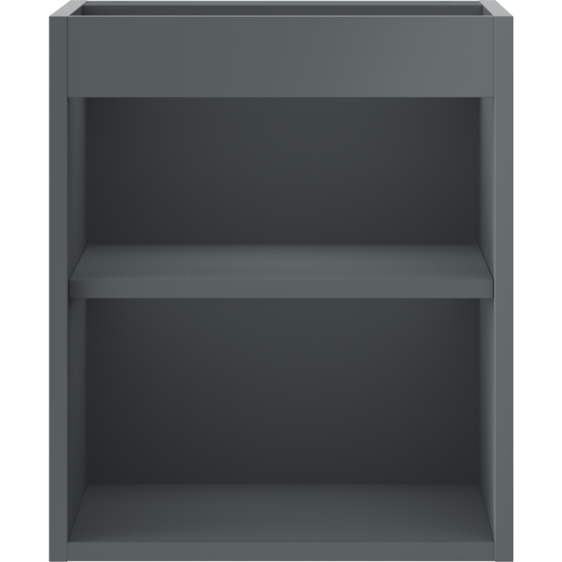 Mexen Box-A spintelės korpusas po praustuvu 40 cm, matinė grafitas - 91AX1-0400-470-1-66