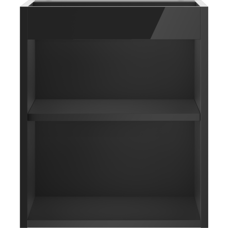 Mexen Box-A spintelės po praustuvu korpusas 40 cm, juodas blizgesys - 91AX1-0400-470-1-70