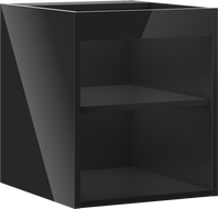 Mexen Box-A spintelės po praustuvu korpusas 40 cm, juodas blizgesys - 91AX1-0400-470-1-70