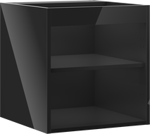 Mexen Box-A praustuvo spintelės korpusas 45 cm, juodas blizgus - 91AX1-0450-470-1-70