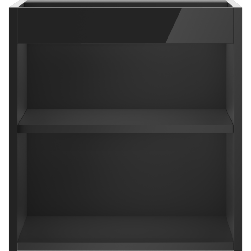 Mexen Box-A spintelės korpusas po praustuvu 45 cm, juodas blizgesys - 91AX1-0450-470-1-70