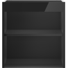 Mexen Box-A spintelės korpusas po praustuvu 45 cm, juodas blizgesys - 91AX1-0450-470-1-70