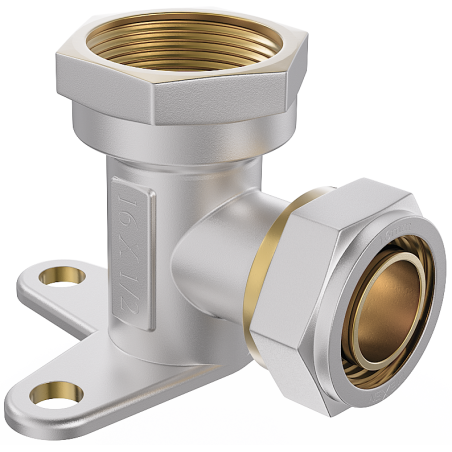 Mexen PEX-S montuojama ant sienos alkūnė su atrama PEX 20 x 3/4 GW - W97228-2034F-00