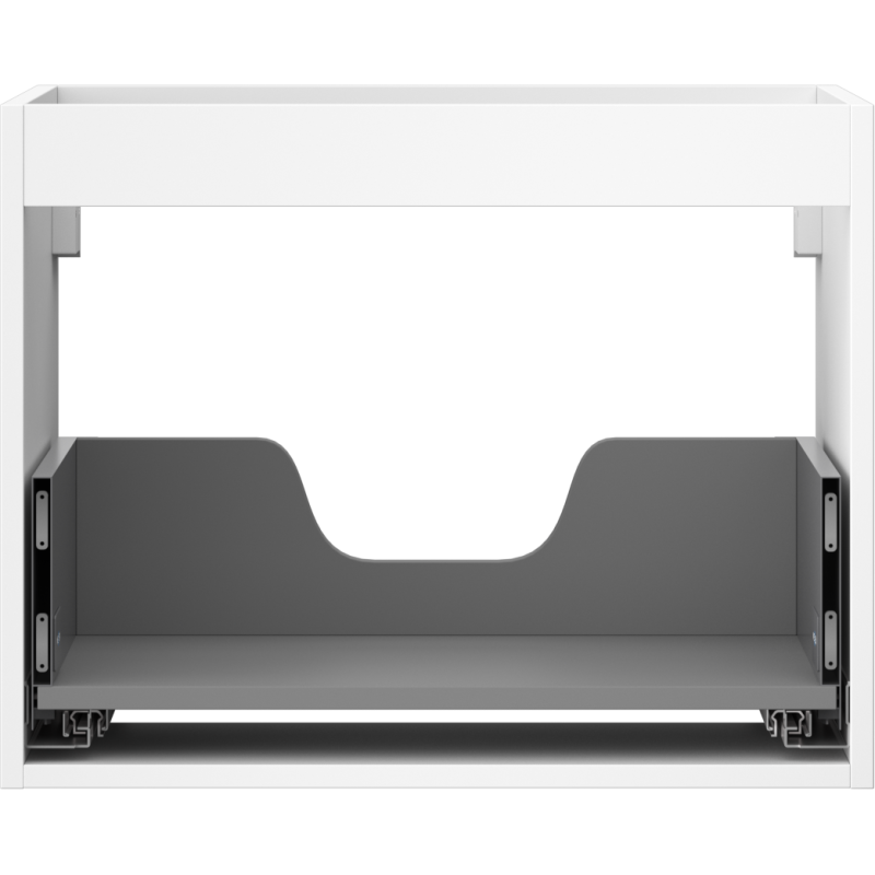 Mexen Box-A spintelės korpusas po praustuvu 60 cm, 1 stalčius, baltas matinis - 91AX0-0600-470-1-01