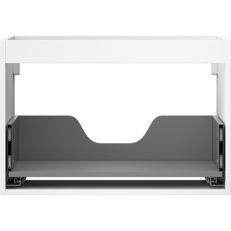 Mexen Box-A spintelės korpusas po praustuvu 70 cm, 1 stalčius, matinis baltas - 91AX0-0700-470-1-01