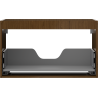 Mexen Box-A korpus praustuvo spintelės 80 cm, 1 stalčius, riešutas - 91AX0-0800-470-1-86
