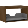 Mexen Box-A korpus praustuvo spintelės 80 cm, 1 stalčius, riešutas - 91AX0-0800-470-1-86