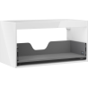 Mexen Box-A korpuso spintelė po praustuvu 90 cm, 1 stalčius, baltas blizgesys - 91AX0-0900-470-1-00