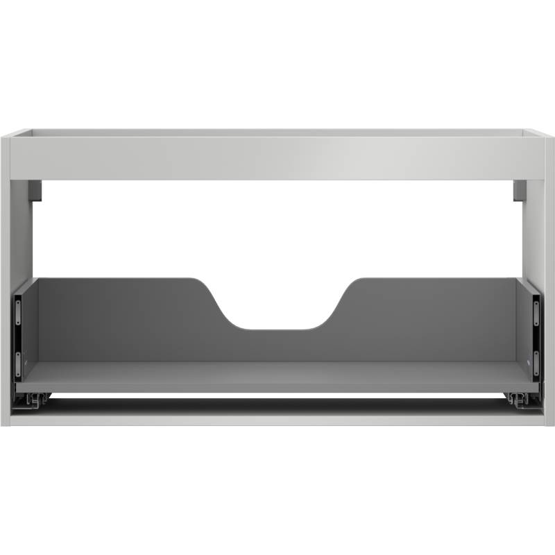 Mexen Box-A korpus po kriaukle 90 cm, 1 stalčius, pilka matinė - 91AX0-0900-470-1-62