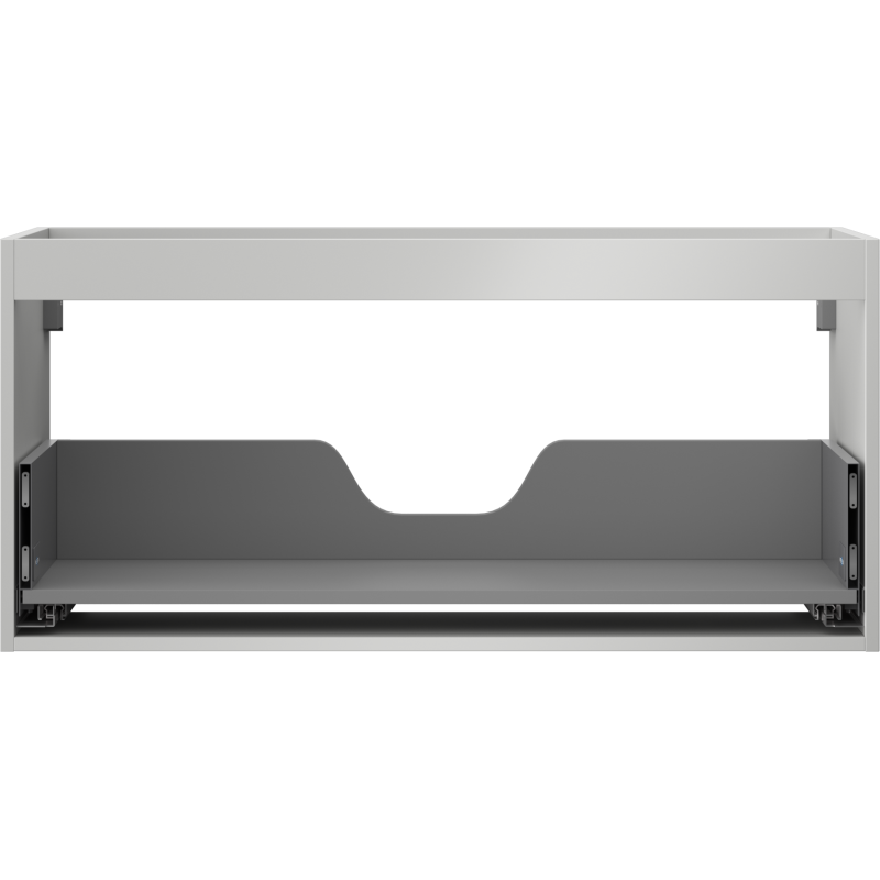 Mexen Box-A spintelės korpusas po kriaukle 100 cm, 1 stalčius, pilka matinė - 91AX0-1000-470-1-62