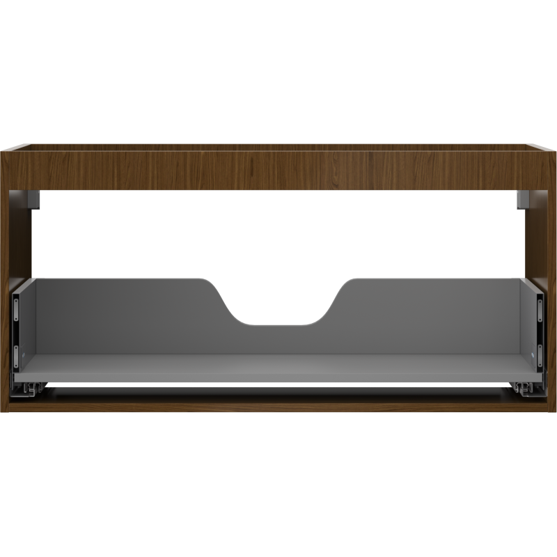 Mexen Box-A spintelės korpusas po praustuvu 100 cm, 1 stalčius, riešutas - 91AX0-1000-470-1-86