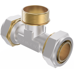 Mexen PEX-S susukta PEX trišakis 20 x 1/2 GZ x 20 - W97233-2012M20-00