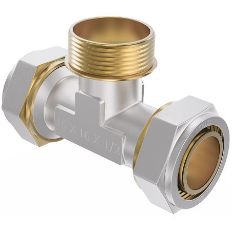 Mexen PEX-S suspaudimo trišakis PEX 20 x 3/4 GZ x 20 - W97233-2034M20-00