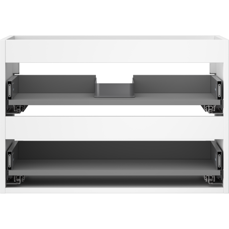 Mexen Box-A spintelės korpusas po praustuvu 70 cm, 2 stalčiai, baltas matinis - 91AX0-0700-470-2-01