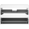 Mexen Box-A korpus praustuvo spintelės 70 cm, 2 stalčiai, balta matinė - 91AX0-0700-470-2-01