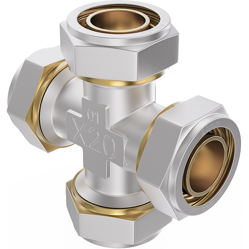 Mexen PEX-S suspaustas PEX keturiomatis 16 x 16 x 16 x 16 - W97237-161616-00