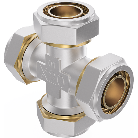 Mexen PEX-S suspaustas PEX keturiomatis 16 x 16 x 16 x 16 - W97237-161616-00