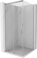 Mexen Rox slankiamosios dušo kabina 95 x 95 cm, permatomos, chromuotos - 8C2-095-095-01-00