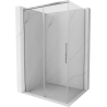 Mexen Rox stumdoma dušo kabina 120 x 110 cm, skaidri, chromuota - 8C2-120-110-01-00