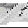 Mexen Stone+ Kompozitinis kvadratinis dušo padėklas 100 x 100 cm, Balta - 44101010