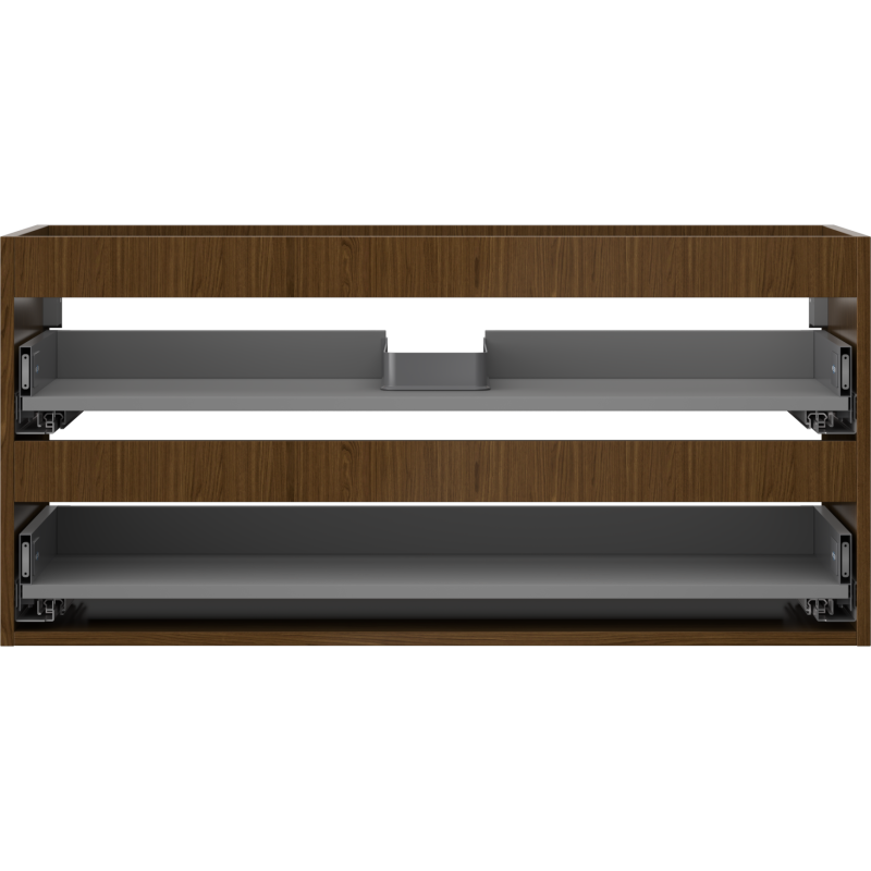 Mexen Box-A korpus praustuvo spintelės 100 cm, 2 stalčiai, riešutas - 91AX0-1000-470-2-86