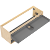 Mexen Box-A spintelės korpusas po praustuvu 140 cm, 2 stalčiai, ąžuolas - 91AX0-1400-470-2-81
