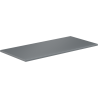 Mexen Uni praustuvo stalviršis 120 cm, matinė grafito spalva - 91AXX-1204-464-18-66
