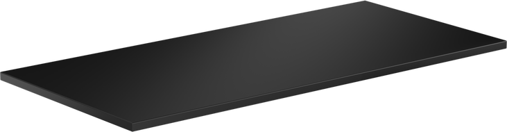 Mexen Uni spintelės stalviršis 120 cm, juodas matinis - 91AXX-1204-464-18-71