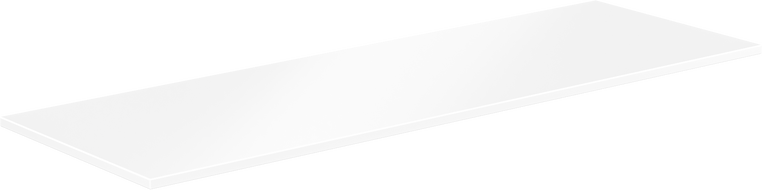 Mexen Uni stalviršio plokštė spintelėms 140 cm, matinė balta - 91AXX-1404-464-18-01