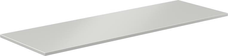Mexen Uni spintelės stalviršis 150 cm, pilkas matinis - 91AXX-1504-464-18-62