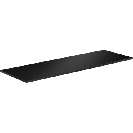 Mexen Uni spintelės stalviršis 130 cm, juodas matinis - 91AXX-1304-464-18-71