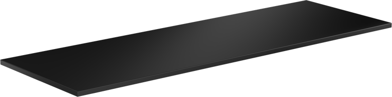 Mexen Uni spintelės stalviršis 140 cm, juodas matinis - 91AXX-1404-464-18-71