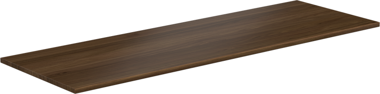 Mexen Uni stalviršis spintelėms 140 cm, riešutas - 91AXX-1404-464-18-86