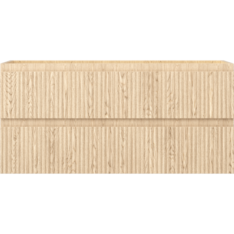 Mexen Rivel vonios spintelė po praustuvu 100 cm, 2 stalčiai, grioveliai, ąžuolas - 91A20-10047-2-BFF81