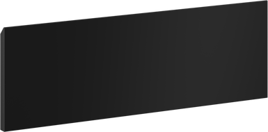 Mexen Orio spintelės korpuso priekinė dalis 60 x 20 cm, juodas matas - 91A10-0600-235-1-71