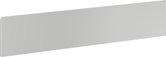 Mexen Orio korpuso priekis vonios spintelės 100 x 20 cm, pilka matinė - 91A10-1000-235-1-62