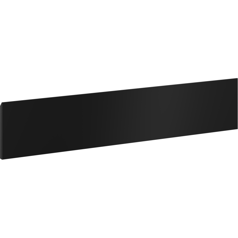 Mexen Orio priekinė dalis vonios spintelės korpusui 80 x 20 cm, juoda matinė - 91A10-0800-235-1-71