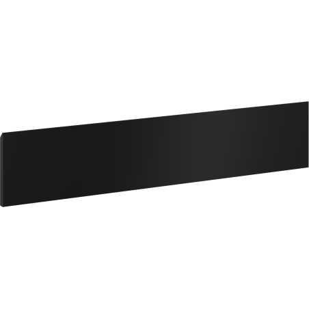 Mexen Orio priekinė dalis vonios spintelės korpusui 80 x 20 cm, juoda matinė - 91A10-0800-235-1-71