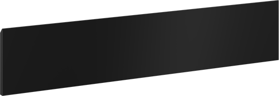 Mexen Orio vonios spintelės korpuso fasadas 90 x 20 cm, juodas matinis - 91A10-0900-235-1-71