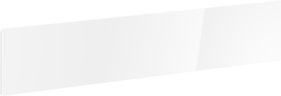 Mexen Orio fasadas vonios spintelei 80 x 20 cm, blizgus baltas - 91A10-0800-235-1-00