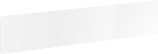 Mexen Orio korpuso priekinė spintelės dalis 100 x 20 cm, baltas matinis - 91A10-1000-235-1-01