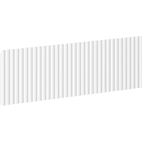 Mexen Rivel priekinė dalis tekstūruota vonios spintelės korpusui 50 x 20 cm, matinė balta - 91A20-0500-235-1-01
